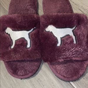 Dark purple pink slides